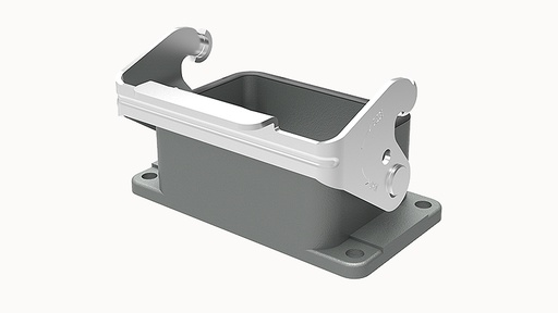 [D10B-BK-1L-PG16] Base Metálica Embutida para DE-010 - Degson