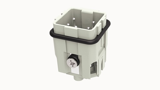 [DA-004-MS] Conector Industrial Cuadrado Macho 4+PE - Degson - DA-004-MS