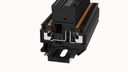 Borne PortaFusible Push in 4mm indicador 24VDC DS4-HE-LD24 - Degson