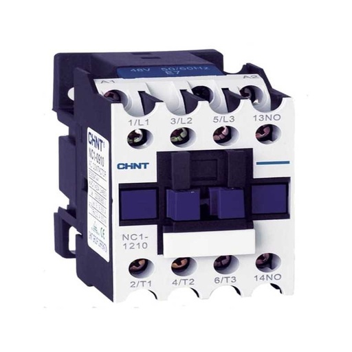 [03010168010CH221542] Contactor NC1, 18A, 3P+1NA; 7.5KW (AC3/380V) control 220 Vac - Chint - 03010168010CH